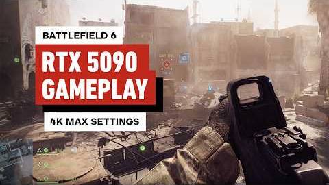 Battlefield 6 - Геймплей Conquest RTX 5090 (IGN)