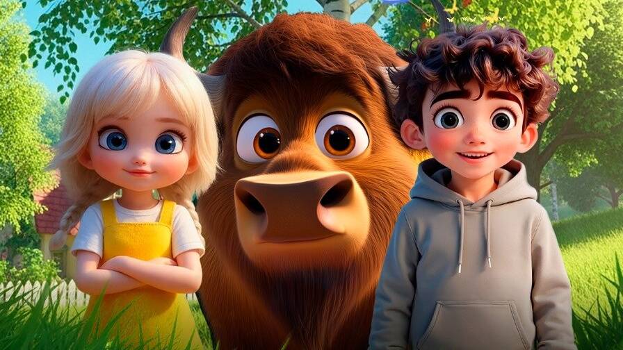 Беловежская пуща. Зубр Бублик и большой побег - Трейлер мультфильма смотреть онлайн