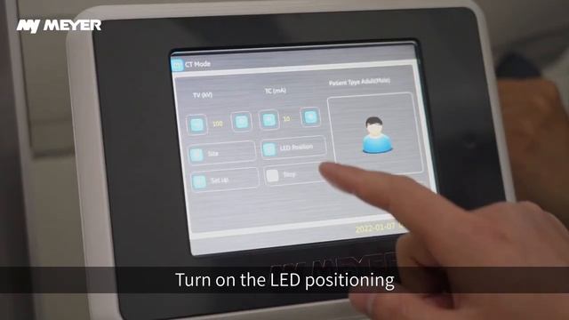 How to make the scan using Meyer Dental CBCT смотреть онлайн