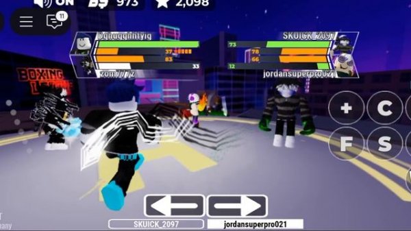 Боксинг лига Класс б 2vs2