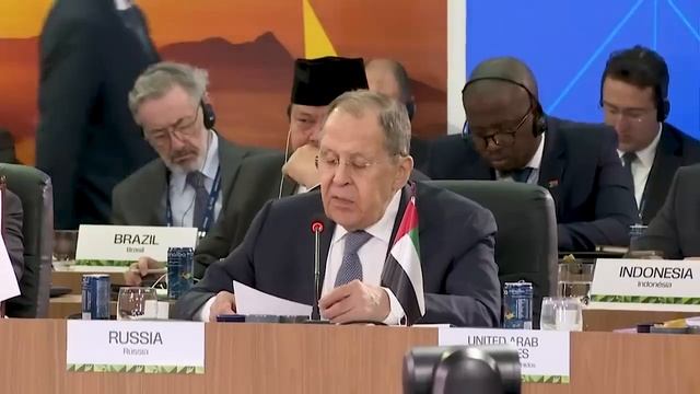 Лавров Сергей 07.07.2025  О многополярном мире и долларе США