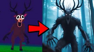 ОЛЕНЬ ИЗ 99 НОЧЕЙ В ЛЕСУ В РЕАЛЬНОЙ ЖИЗНИ в РОБЛОКС