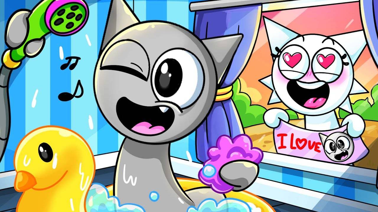 7 СЕКРЕТОВ о СЕРОМ ЦВЕТЕ?! Анимационная игра Incredibox Sprunki смотреть онлайн