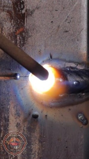 Как сварить тонкий профиль электродом? #сварка