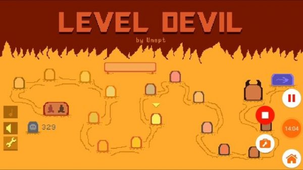 Прохождение первого мира в level devil