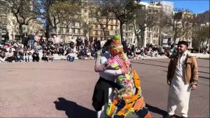 Karcocha в Барселоне, март 2025, уличное шоу