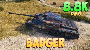 Badger • Грызун! - 4 Фрагов 8.8K Урона • Мир Танков