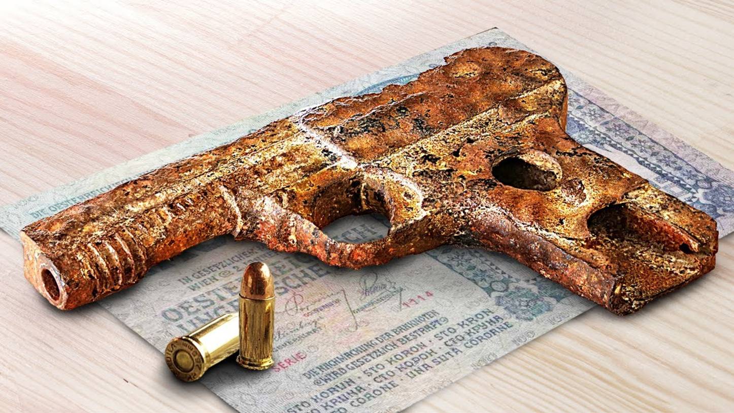 СТАРИННЫЙ ПИСТОЛЕТ ИЗ ПЕПЛА! — ВОЗРОЖДЕНИЕ DREYSE M1907 смотреть онлайн