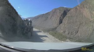 Спуск и подъем по перевалу Кату-Ярык. Горный Алтай.