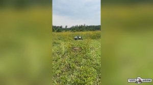 Робот с цеповой косилкой для кошения склонов Caiman Commando Flail 80 Evo дистанционное управление