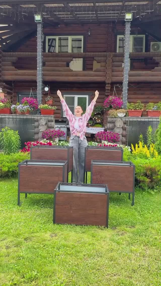 Стильные кашпо для вашего участка❤️ смотреть онлайн