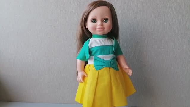 Помогла кукле Анне, а заодно и другой