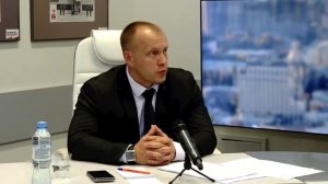 Министр спорта Воронежской области Павел Чибисов провёл прямой эфир