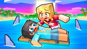 😱 Майнкрафт но В Меня Влюбилась Спасательница!