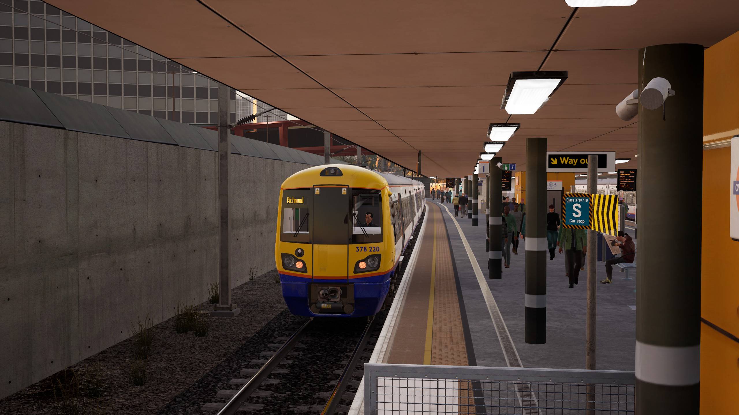 TrainSimWorld 5. London Overground. Mildmay line. Richmond - Stratford. смотреть онлайн