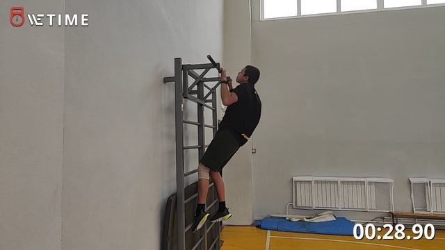 Париев Евгений подтягивания