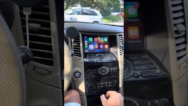 Тестируем новые блоки Apple CarPlay ⧸ Android Auto для Infiniti (FX37, QX70, Q смотреть онлайн