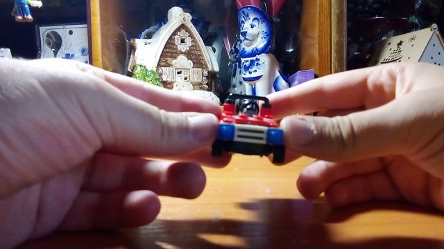 Шикарная моделька пожарная Таврия из китайского конструктора. Обзор про машинки модельки.