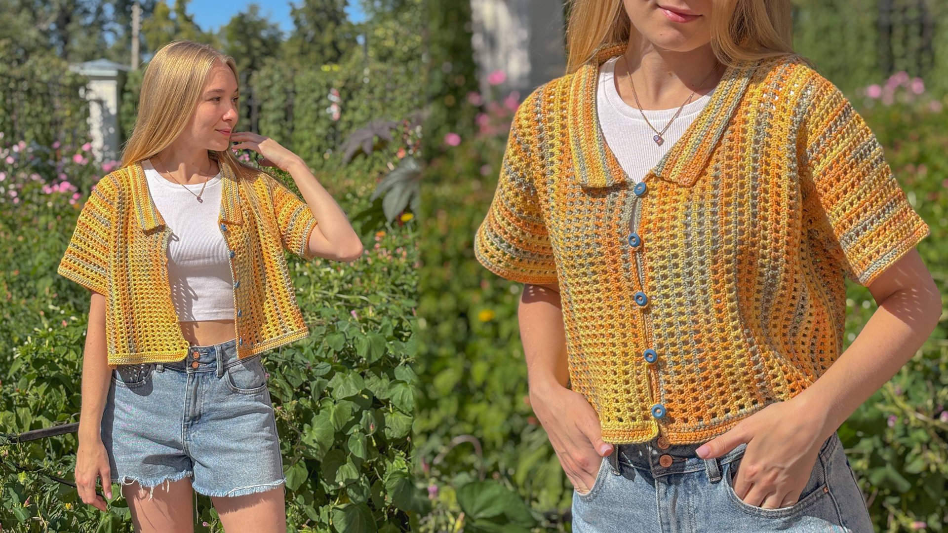 РУБАШКА крючком | Мастер-класс для начинающих смотреть онлайн