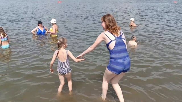 109. Собрались и поехали.  Городской пляж в Барнауле ️Наслаждаемся летом ☀️