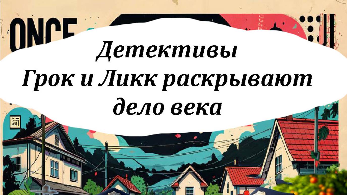 Аудиокниги Детективы Грок и Ликк раскрывают дело века смотреть онлайн