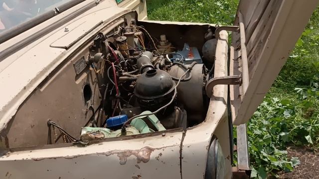 Холодный запуск ЛуАЗ