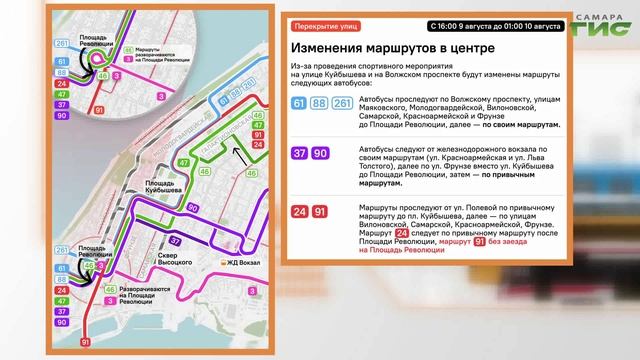 "Самара в движении" от 08.08.2025