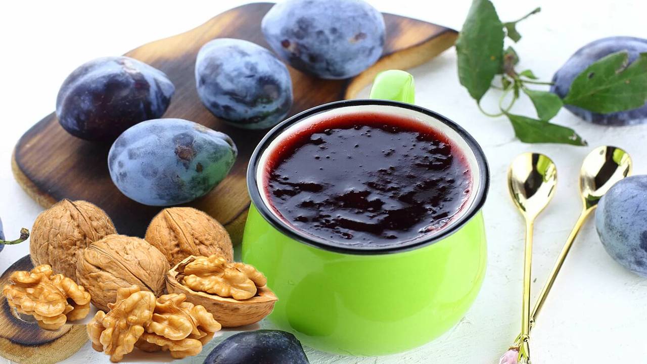 Варенье из слив по-грузински смотреть онлайн