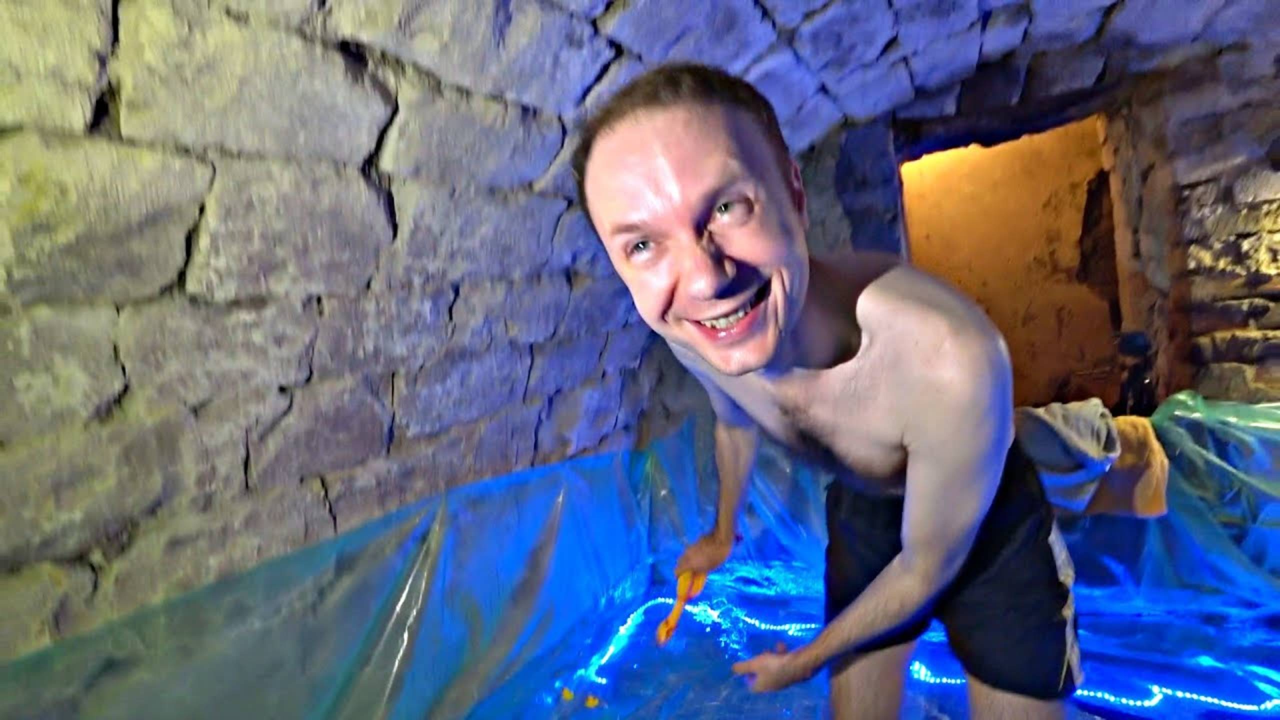 ✅Устроили Бассейн в Погребе 😨 Прорвёт или затопит? смотреть онлайн