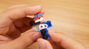 Мини трансформер из ЛЕГО / Трейлер (Trailer) / Самоделка из LEGO своими руками