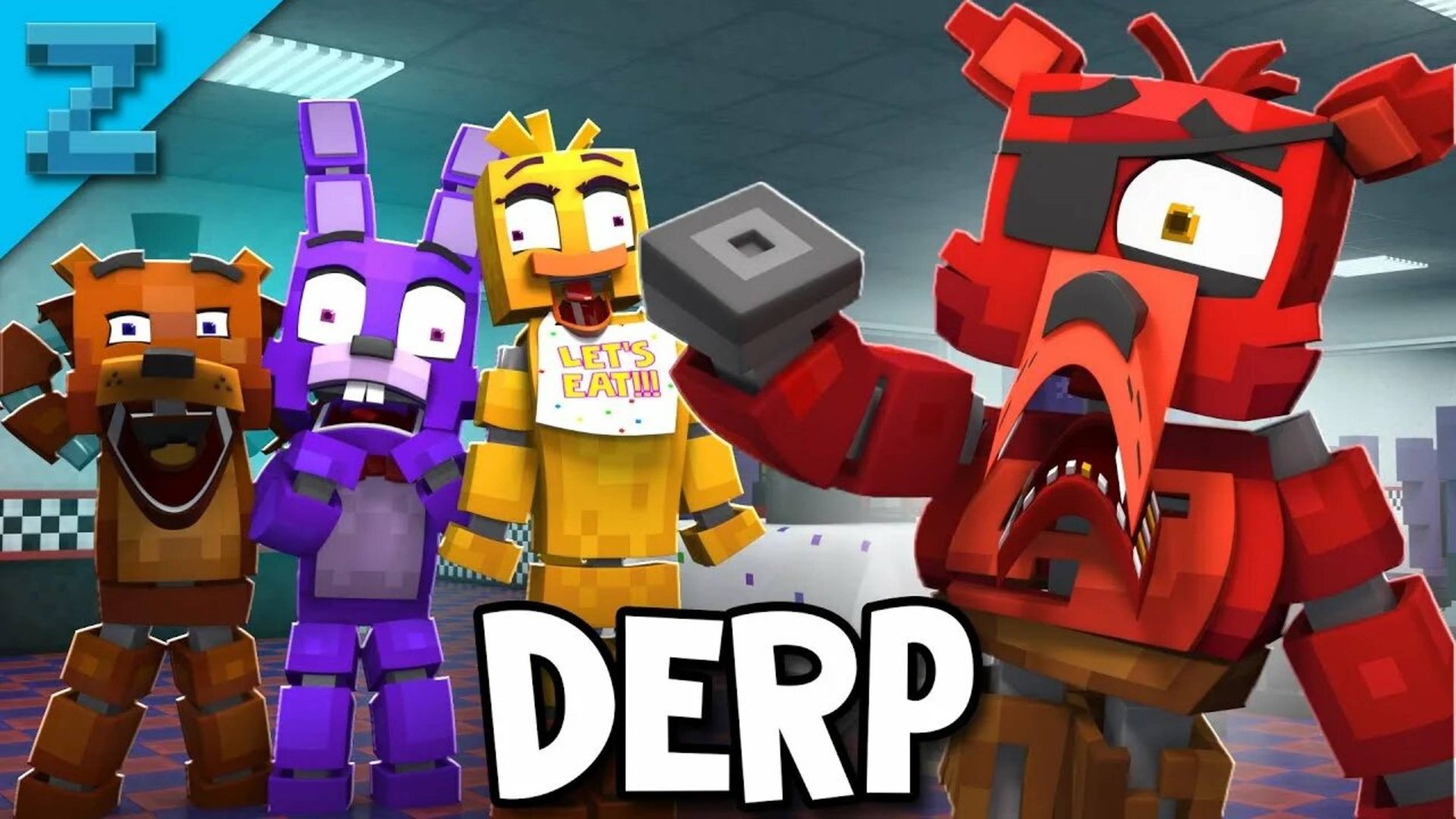 Where is Foxys Hook DERP Version Fazbear and Friends Minecraft FNAF Animation [get-save.com] смотреть онлайн