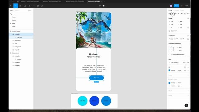 01. Gaming App for Android Part 1 - Screen 1 смотреть онлайн