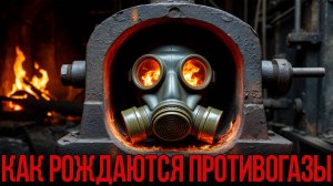 Как делают противогазы в пресс-формах?