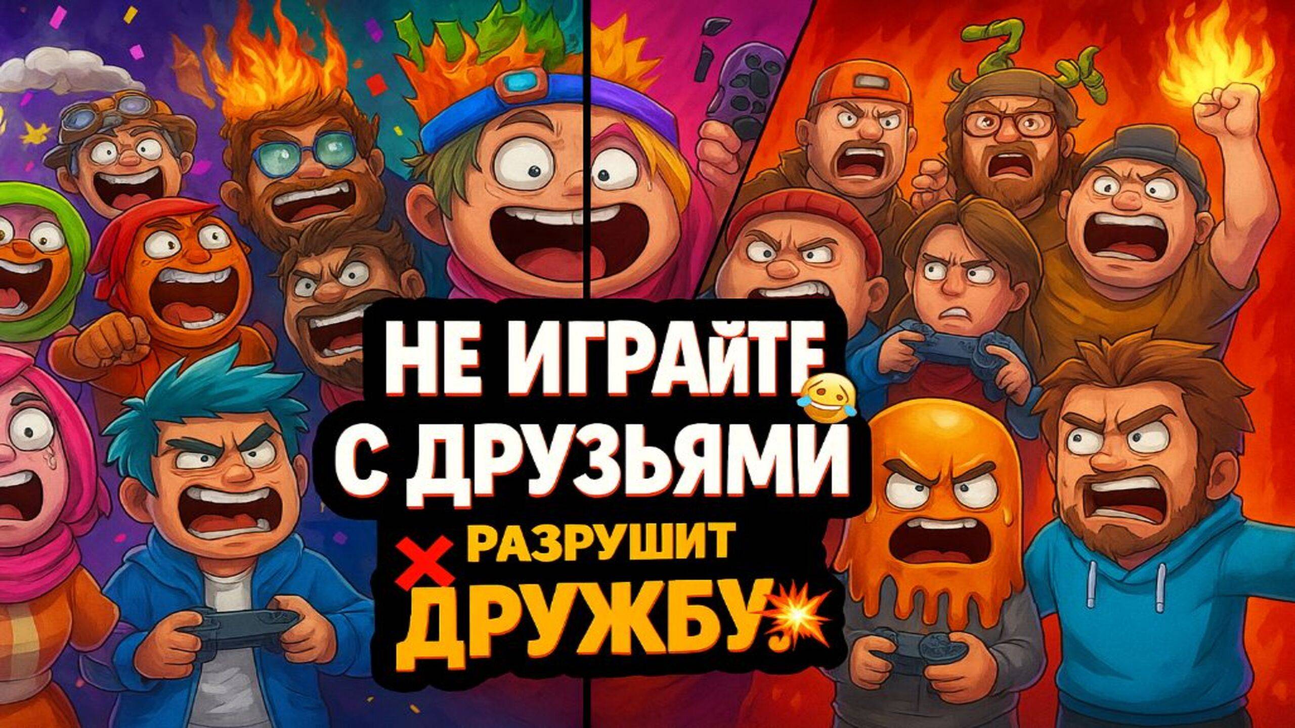 🔥ТОП САМЫХ ВЕСЕЛЫХ КООП-ИГР 2024 - 2025! НЕ ИГРАЙТЕ В ЭТО С ДРУЗЬЯМИ!