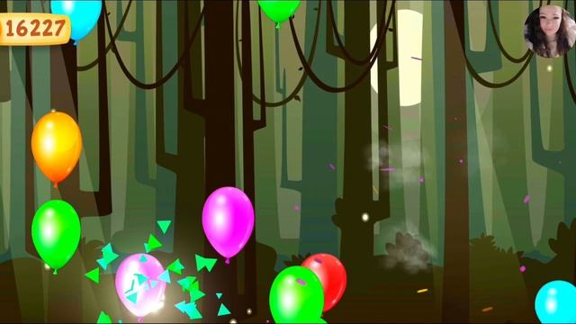 Цветные шарики для малышей лопаем #74/ Учим цвета и развиваем зрительное внимание/ развивающий мульт смотреть онлайн