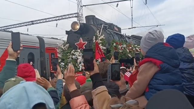 104. Встречаем поезд Победы/ Барнаул готовиться к празднику