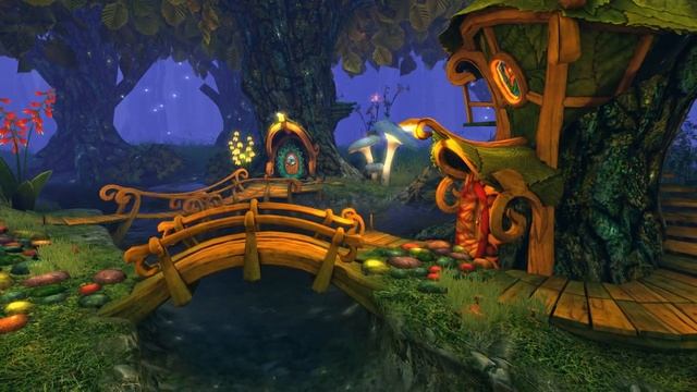 ВОЛШЕБНЫЙ ЛЕС / Детский футаж смотреть онлайн