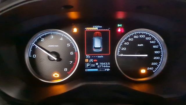 Subaru Forester 2.0 CheckEngine с ошибкой Р0171 смотреть онлайн
