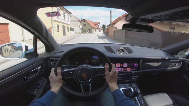 Porsche Macan 2019 [2.0 л. 245 л.с.] POV TEST DRIVE смотреть онлайн