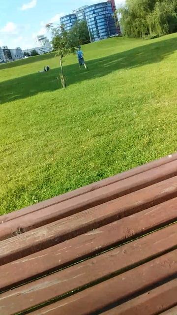 Прогулка по Минску рядом с библиотекой