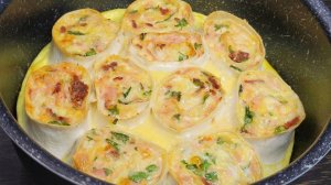 Очень ПРОСТОЙ и ВКУСНЫЙ УЖИН из Лаваша - Рецепт Ужина из Доступных продуктов на Каждый День!