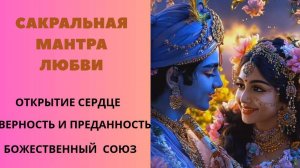 Сакральная Мантра Любви. Открытие Сердца Верность и Преданность Божественный Союз.