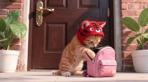 Котик  потерял ключи от дома