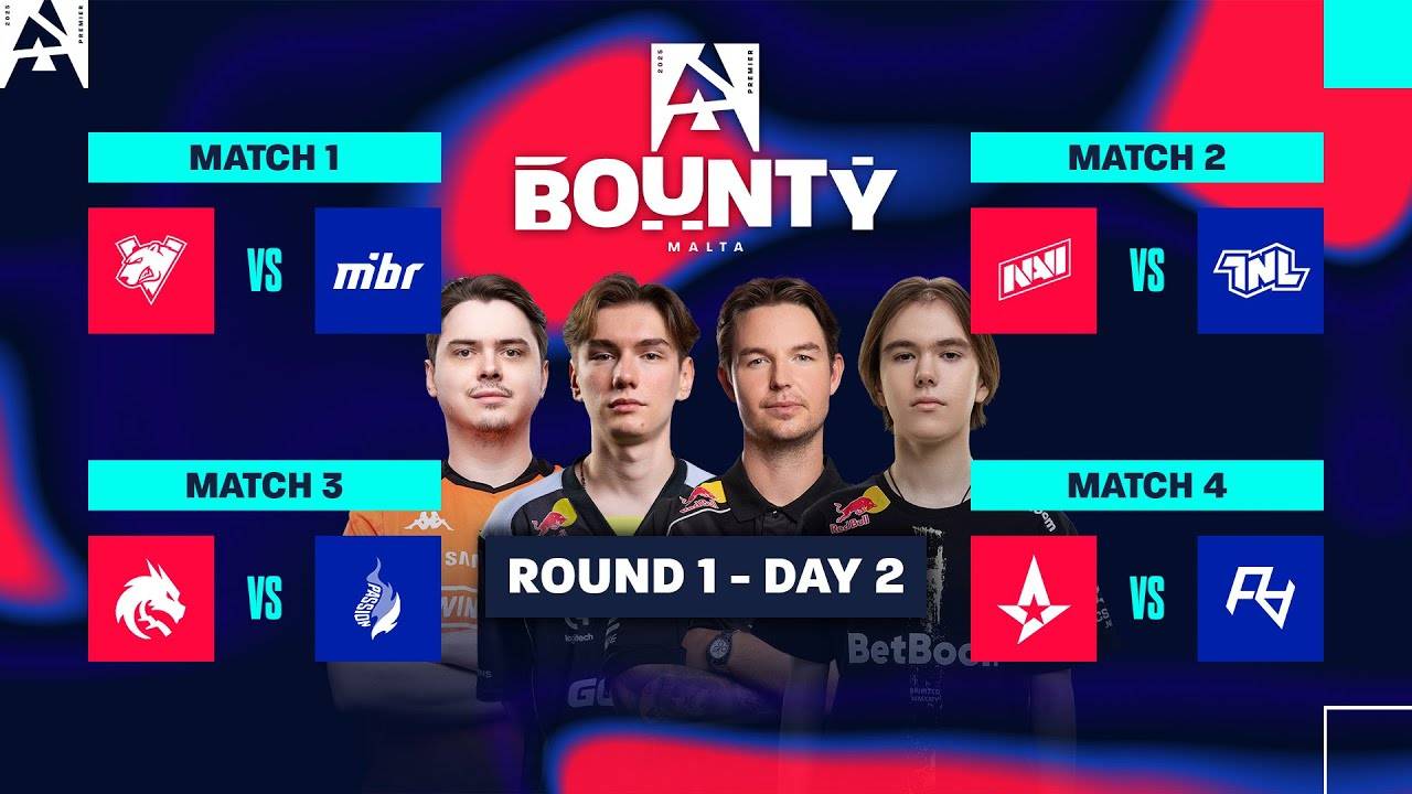 06.08.2025 | CS2 | Группойвой этап | День 2 | BLAST Bounty Fall 2025