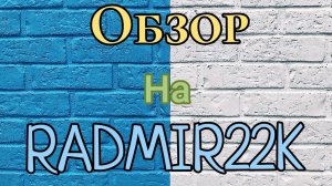 2 часть блогеров на рутуб! Обзор на Радмир22к