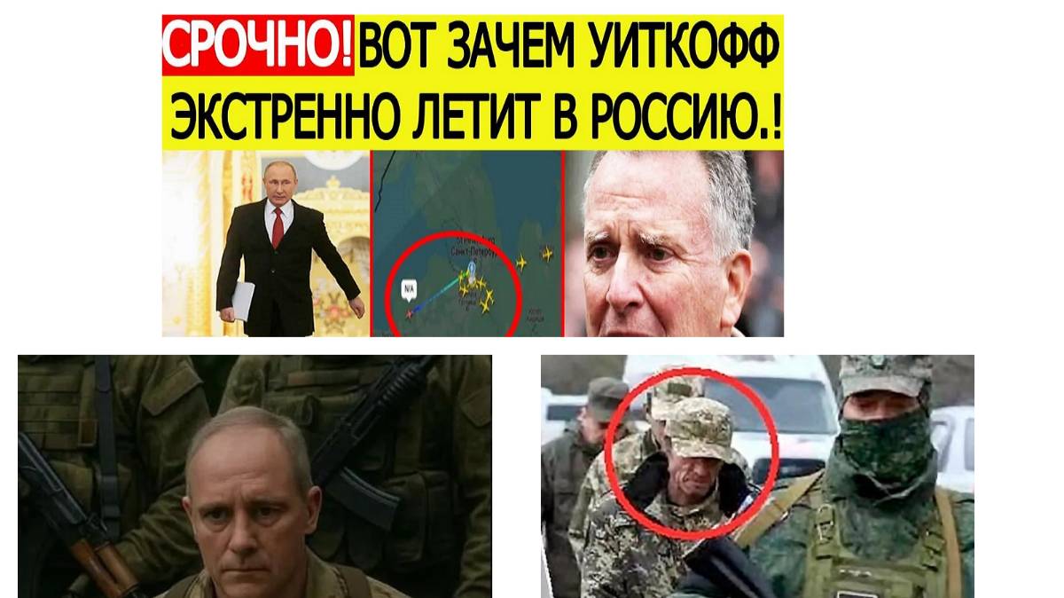 Офицеры НАТО захвачены в плен? За этим приезжал Уиткофф? смотреть онлайн