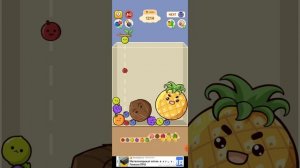 Мой лучший результат во Fruit Merge