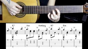 Когда весна придёт, не знаю из х/ф "Весна на Заречной улице" / На гитаре demo + разбор / Ноты Табы