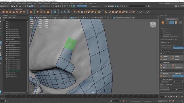16_Mask Retopology смотреть онлайн