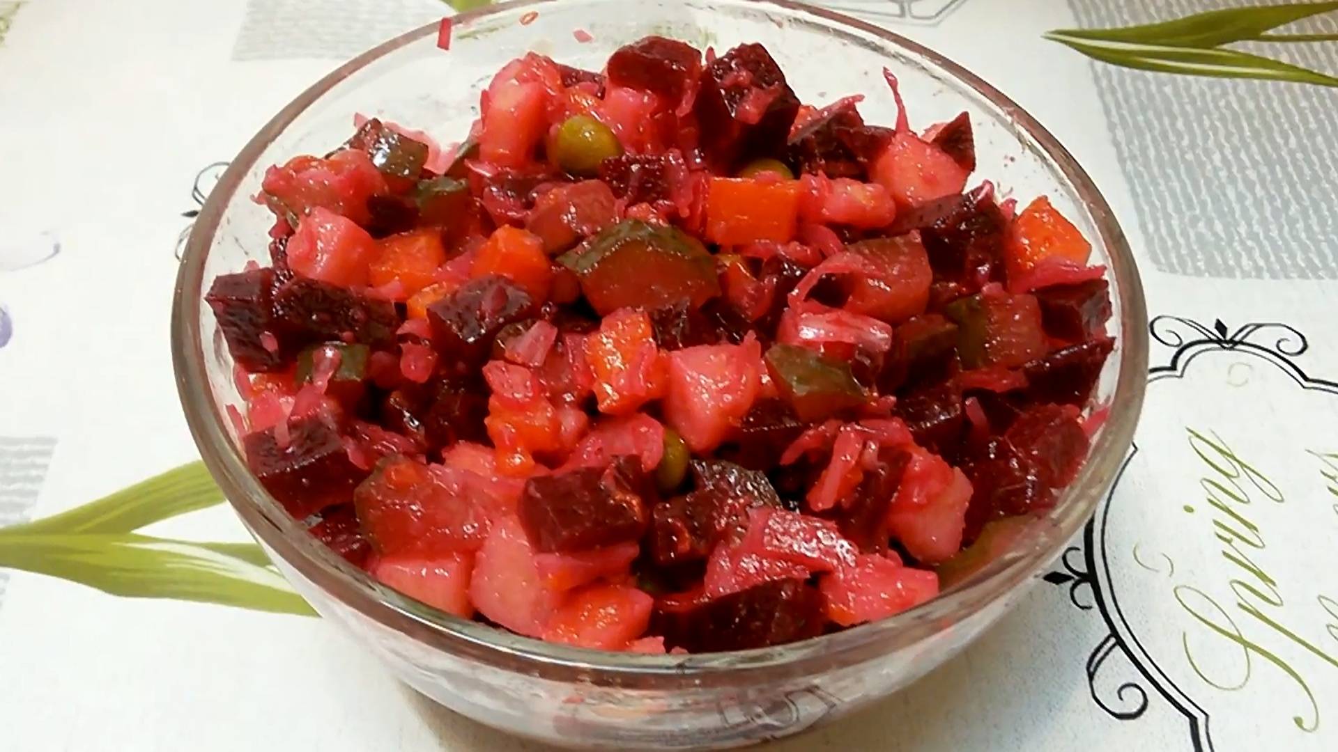 Как приготовить Винегрет рецепт классический. смотреть онлайн